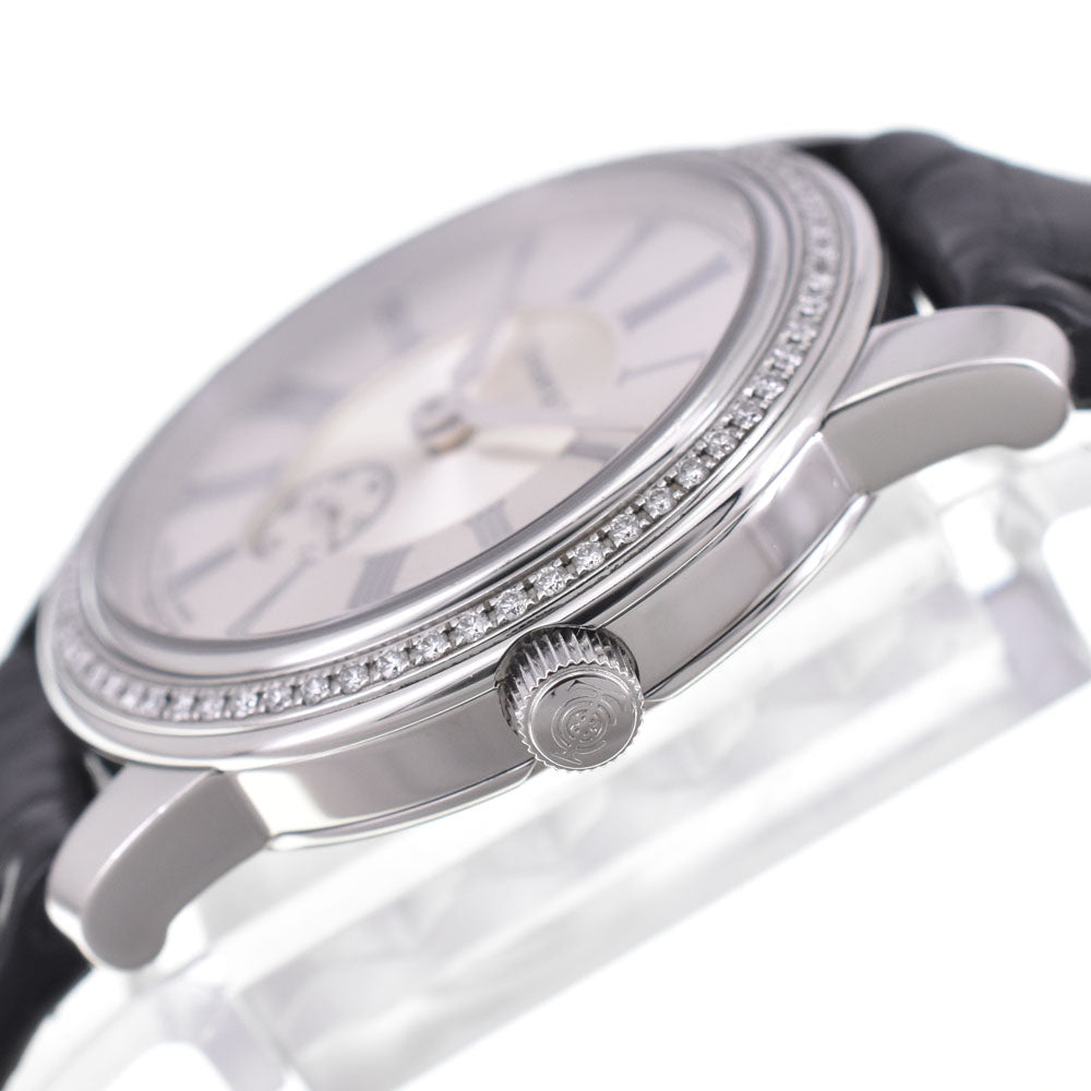 TIFFANY&Co. Mark round 21932523 Bezel Diamond Silver Dial Quartz Ladies
 Watch D#147165
