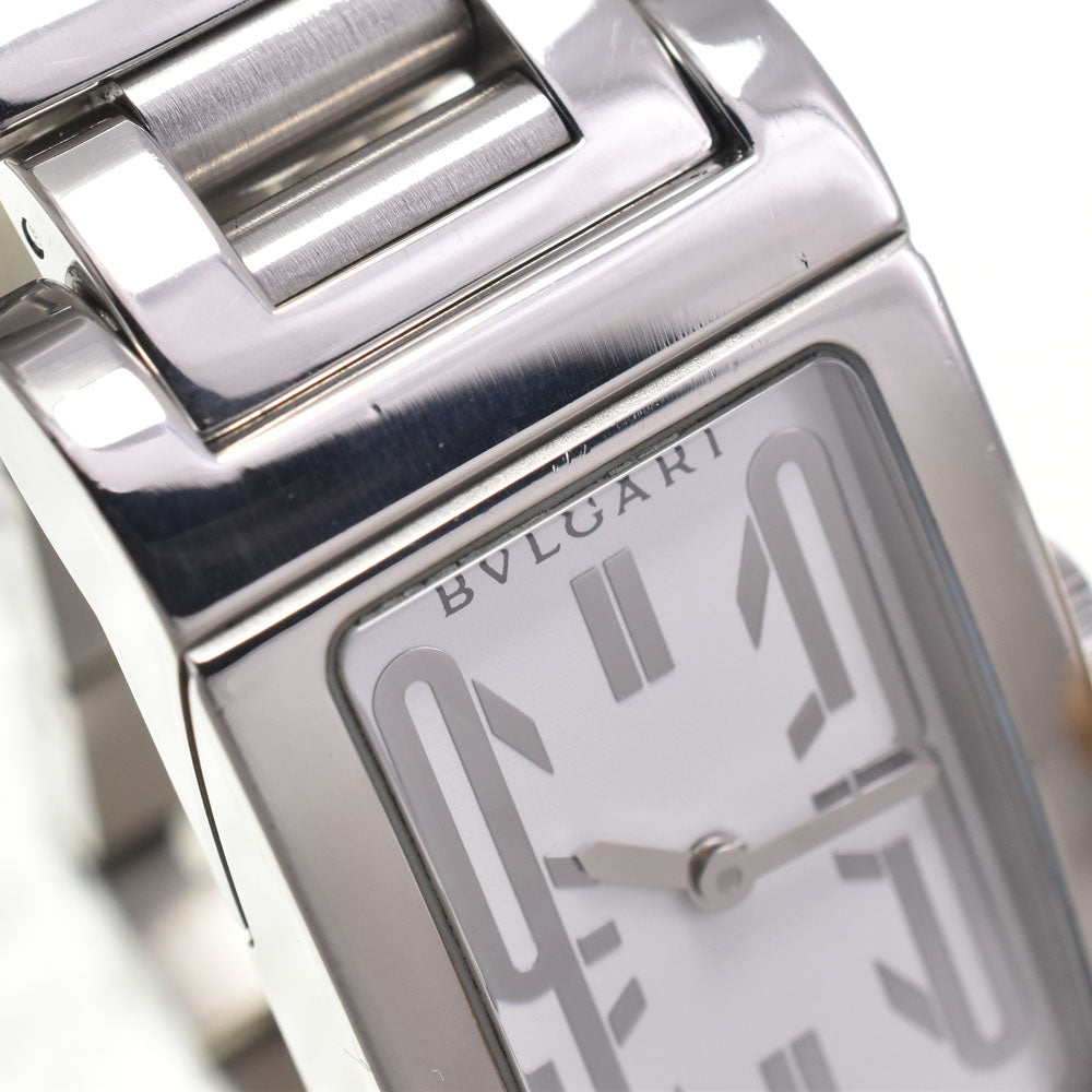 BVLGARI Rettangoro RT39S/RT39WSS white Dial Quartz Ladies
 Watch G#147167