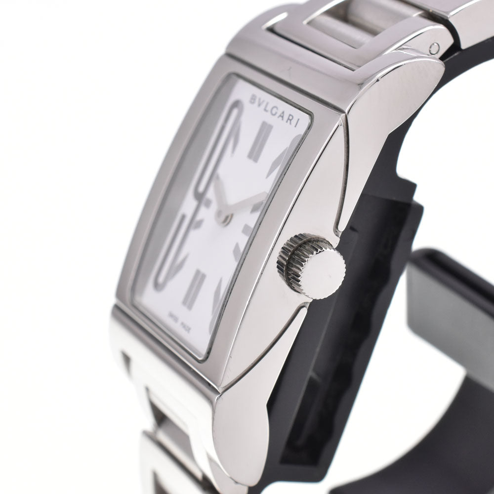 BVLGARI Rettangoro RT39S/RT39WSS white Dial Quartz Ladies
 Watch G#147167