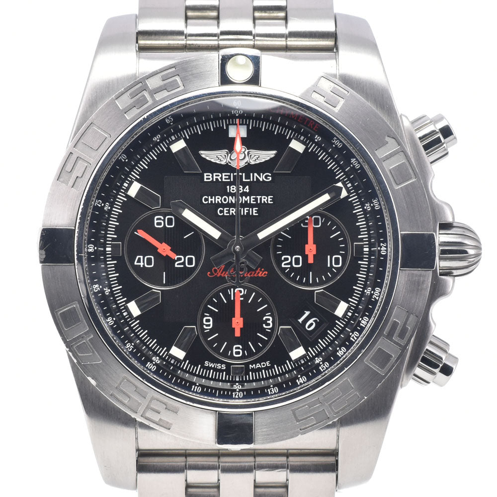 BREITLING Windrider Chronomat 01 AB0111 2000 limited black Dial Automatic Men's
 Watch I#147169