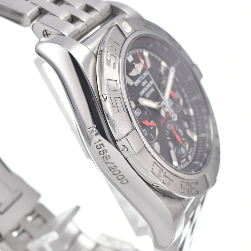 BREITLING Windrider Chronomat 01 AB0111 2000 limited black Dial Automatic Men's
 Watch I#147169