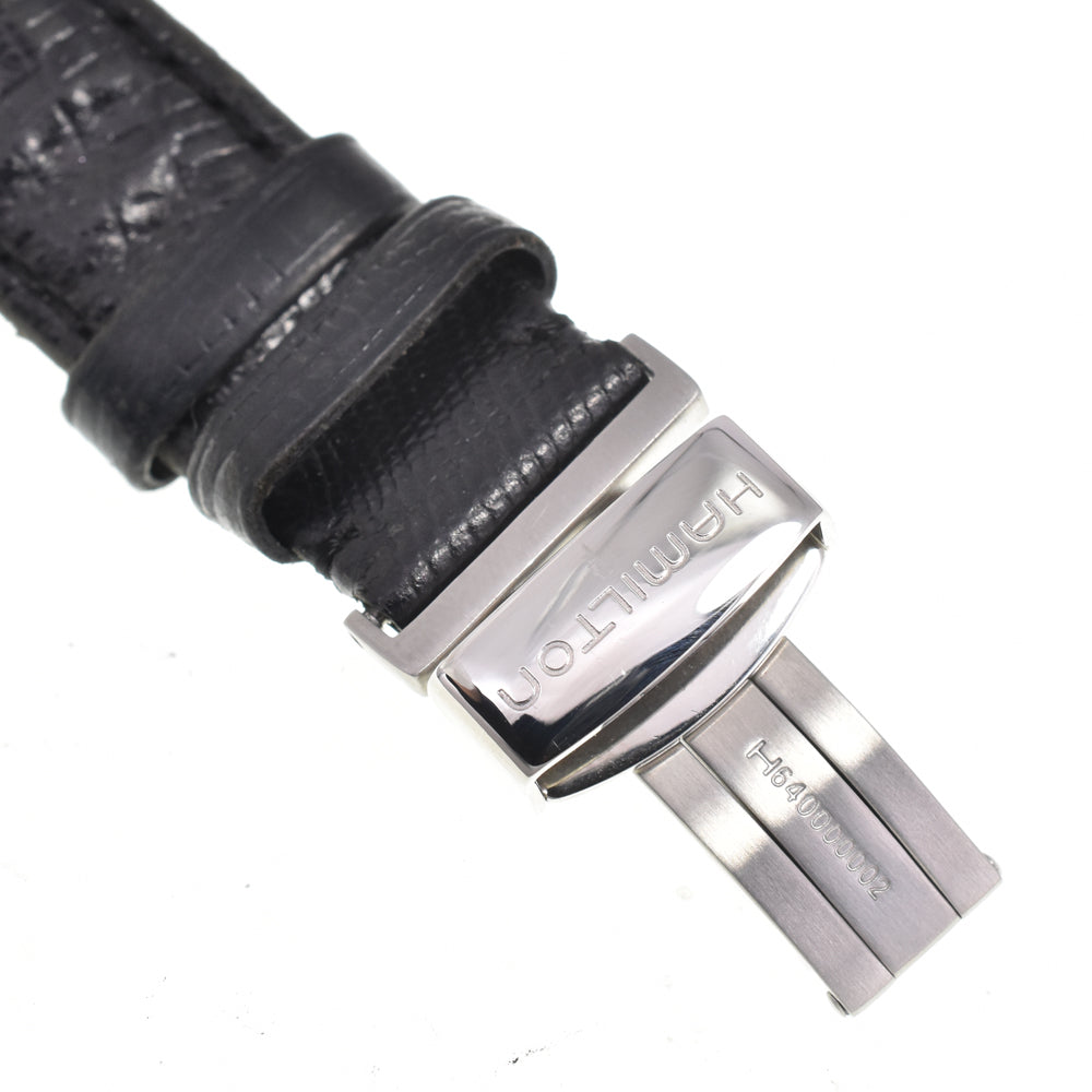 HAMILTON Ventura H244121 Chronograph Date black Dial Quartz Men's
 Watch H#147172