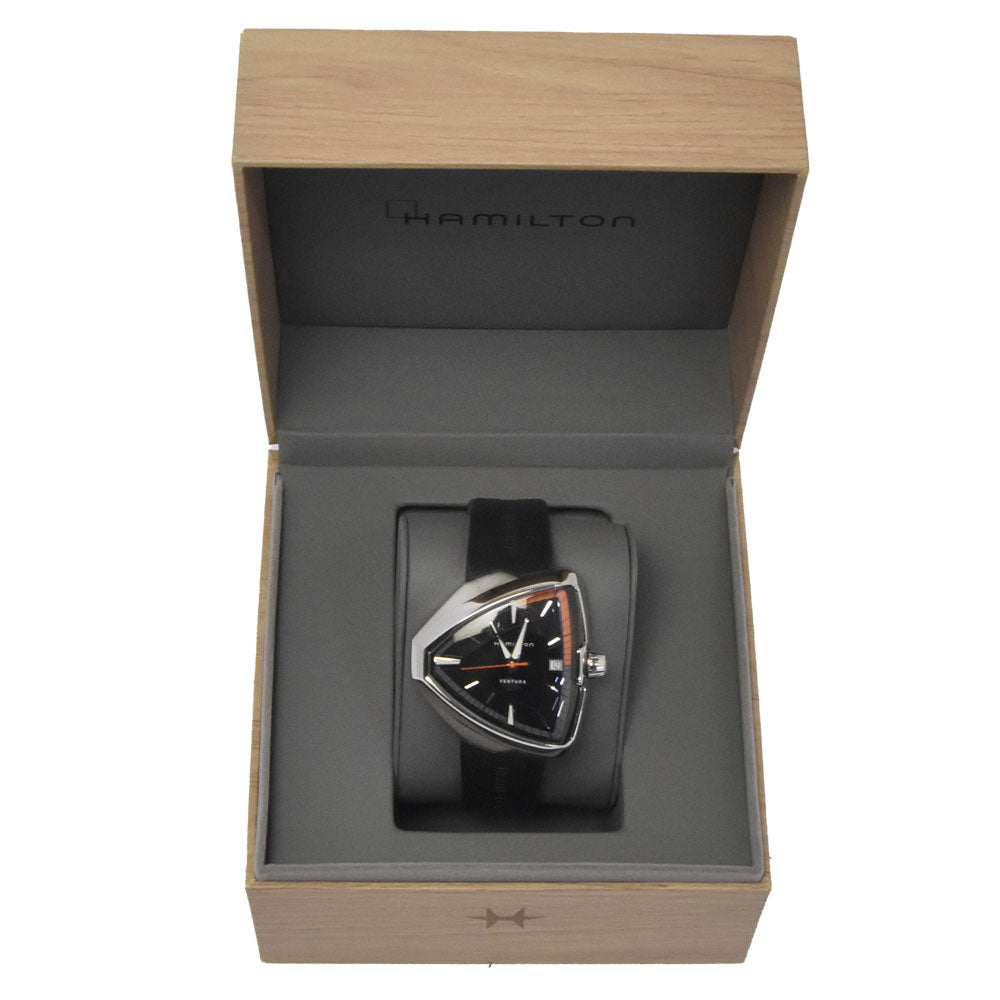 HAMILTON Ventura H245510 Date black Dial Quartz Men's
 Watch I#147173
