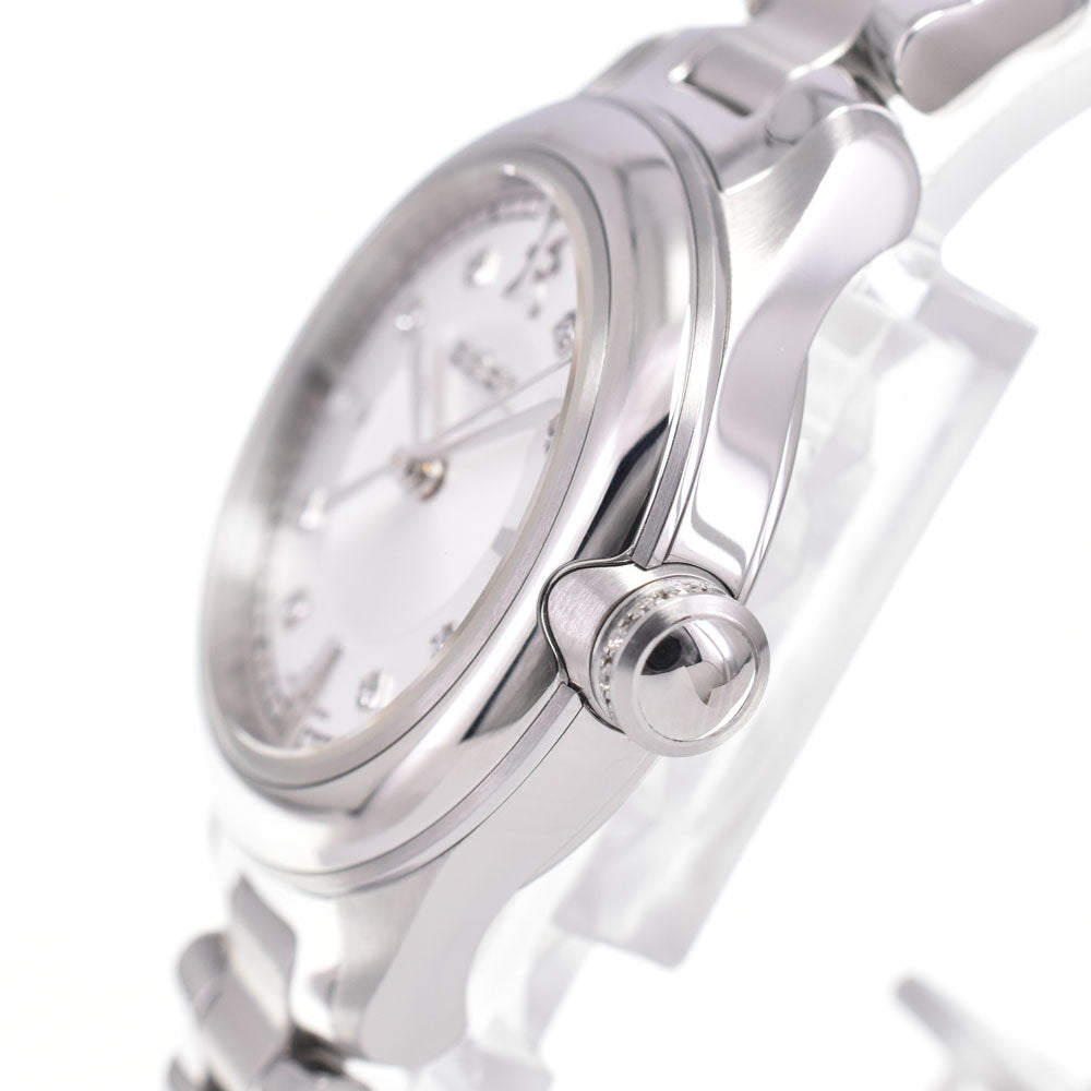 EBEL Ondo EB-1-14-1000S-1000-1/3/8 8P diamond Silver Dial Quartz Ladies
 Watch C#147175