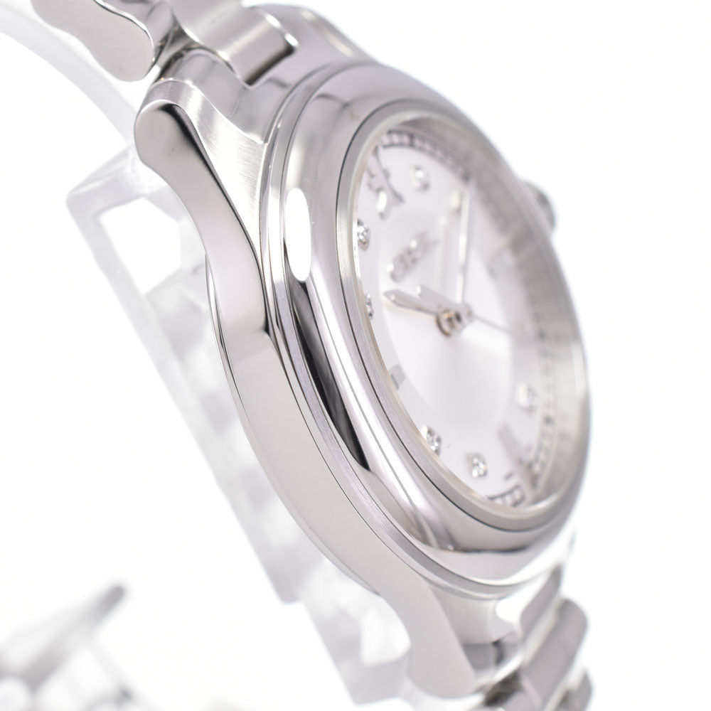 EBEL Ondo EB-1-14-1000S-1000-1/3/8 8P diamond Silver Dial Quartz Ladies
 Watch C#147175