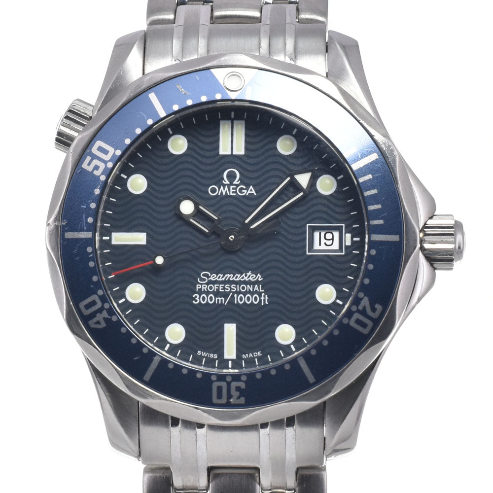 OMEGA Seamaster 300m 2561.80 blue Dial Quartz Boy's
 Watch I#147177