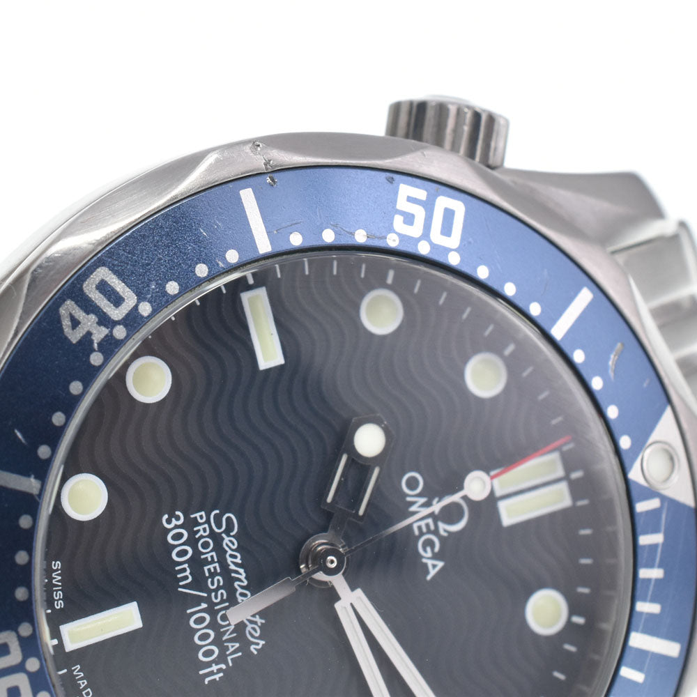 OMEGA Seamaster 300m 2561.80 blue Dial Quartz Boy's
 Watch I#147177