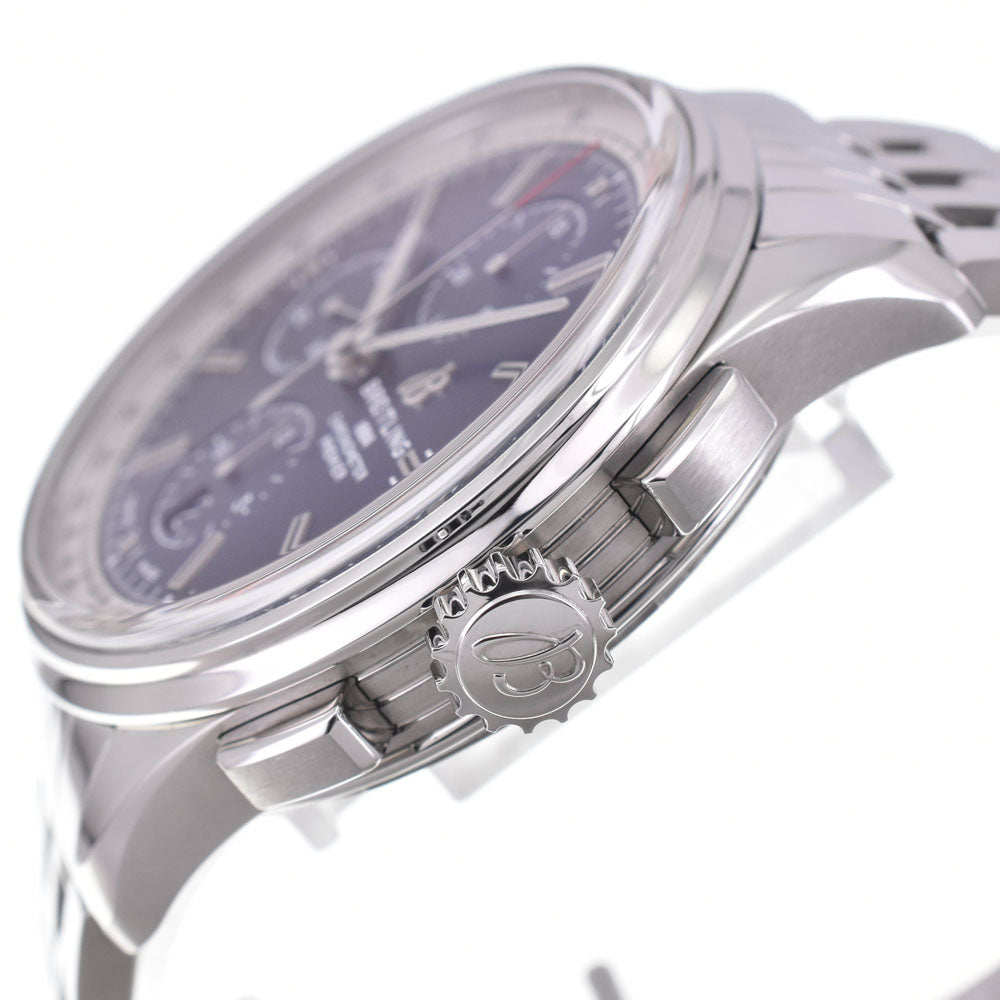 BREITLING Premier A13315 Chronograph Date blue Dial Automatic Men's
 Watch C#147180