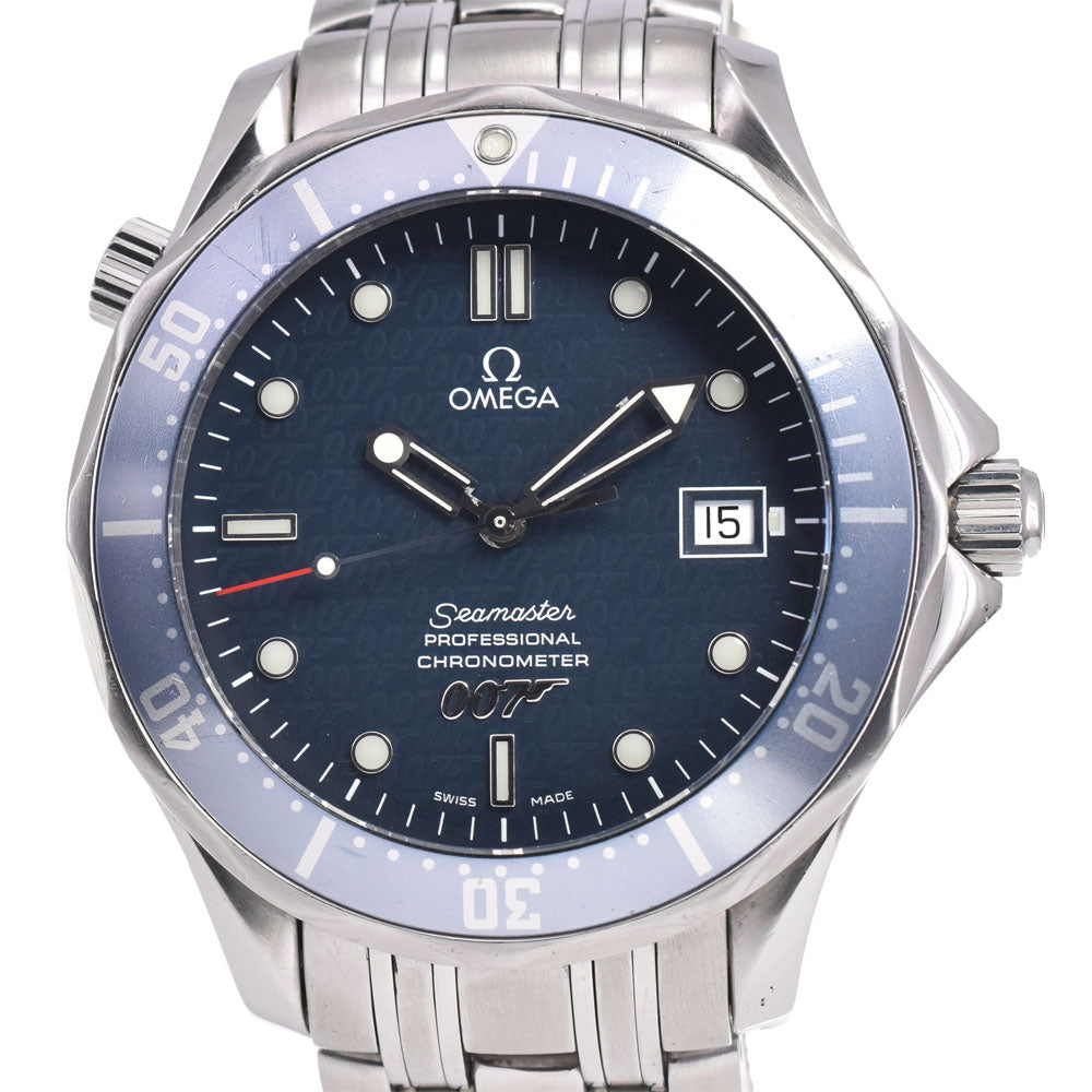 OMEGA Seamaster 300 James Bond Limited Edition 2537.80 40th Anniversary Limited Edition: 10,007 bottles blue Dial Automatic Men's
 Watch E#147184