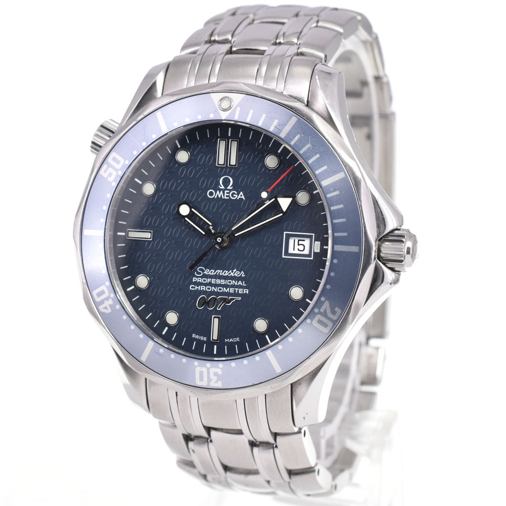 OMEGA Seamaster 300 James Bond Limited Edition 2537.80 40th Anniversary Limited Edition: 10,007 bottles blue Dial Automatic Men's
 Watch E#147184