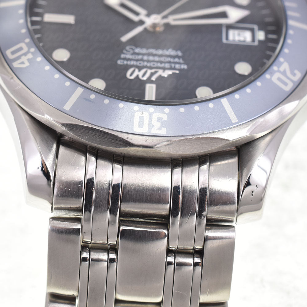 OMEGA Seamaster 300 James Bond Limited Edition 2537.80 40th Anniversary Limited Edition: 10,007 bottles blue Dial Automatic Men's
 Watch E#147184