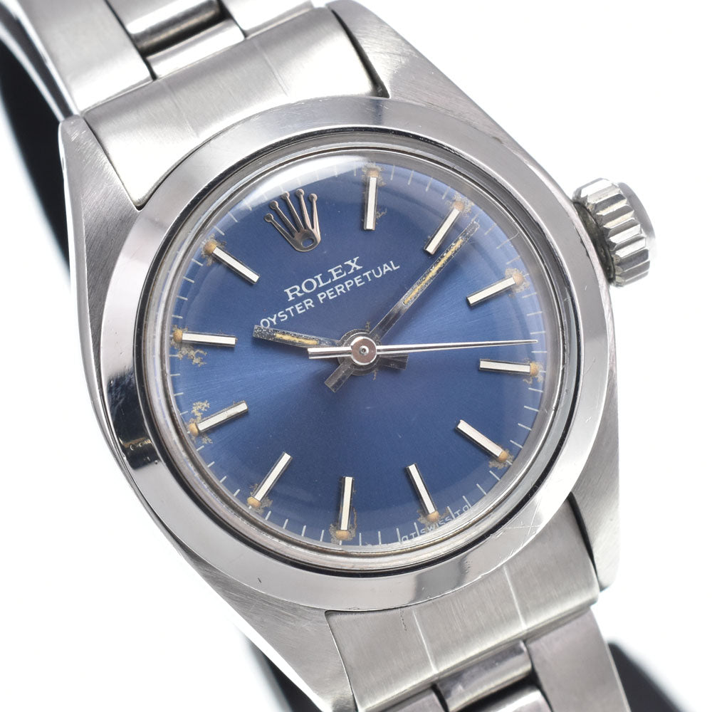 ROLEX Oyster perpetual 6718 Cal.2030 blue Dial Automatic Ladies
 Watch L#147185