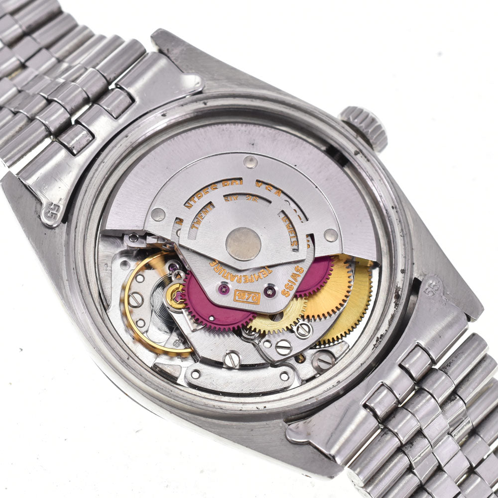 ROLEX Oyster Perpetual DATEJUST 1601 vintage Cal.1570 blue Dial Automatic Men's
 Watch G#147186
