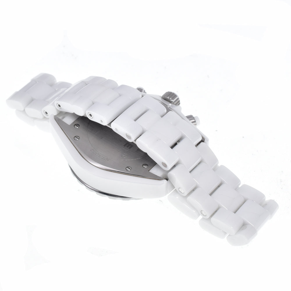 with paper CHANEL J12 9P diamond H2009 Chronograph white Dial Automatic Men's
 Watch N#147188