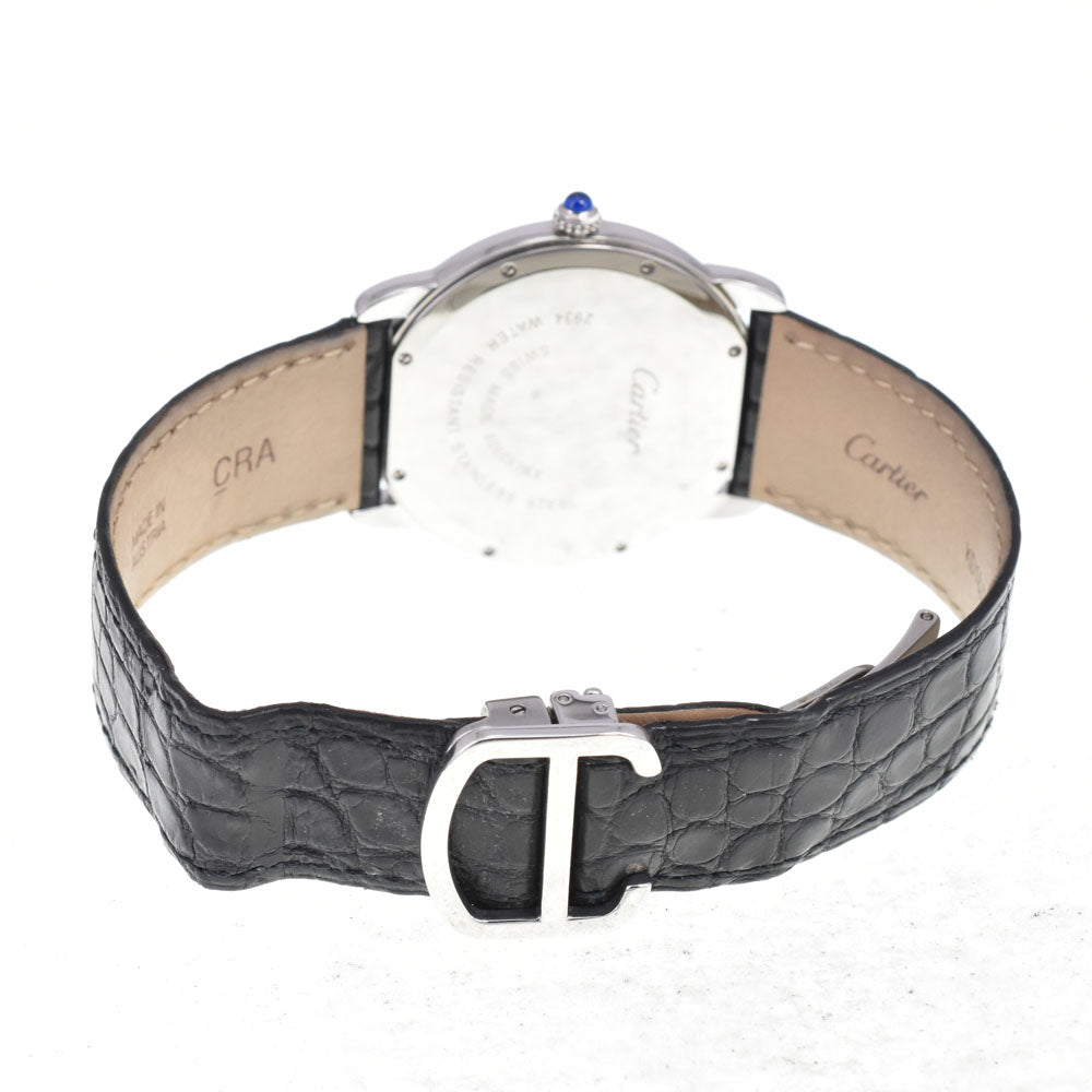 CARTIER Ronde SoloLM W6700255 Date Silver Dial Quartz Men's
 Watch G#147189
