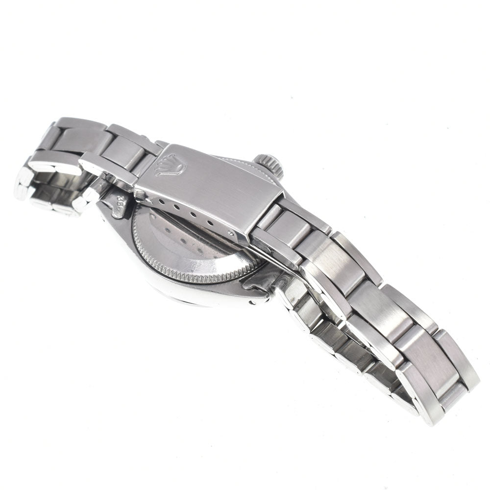 with paper ROLEX Oyster perpetual 6718 vintage Cal.2030 Silver Dial Automatic Ladies
 Watch J#147195