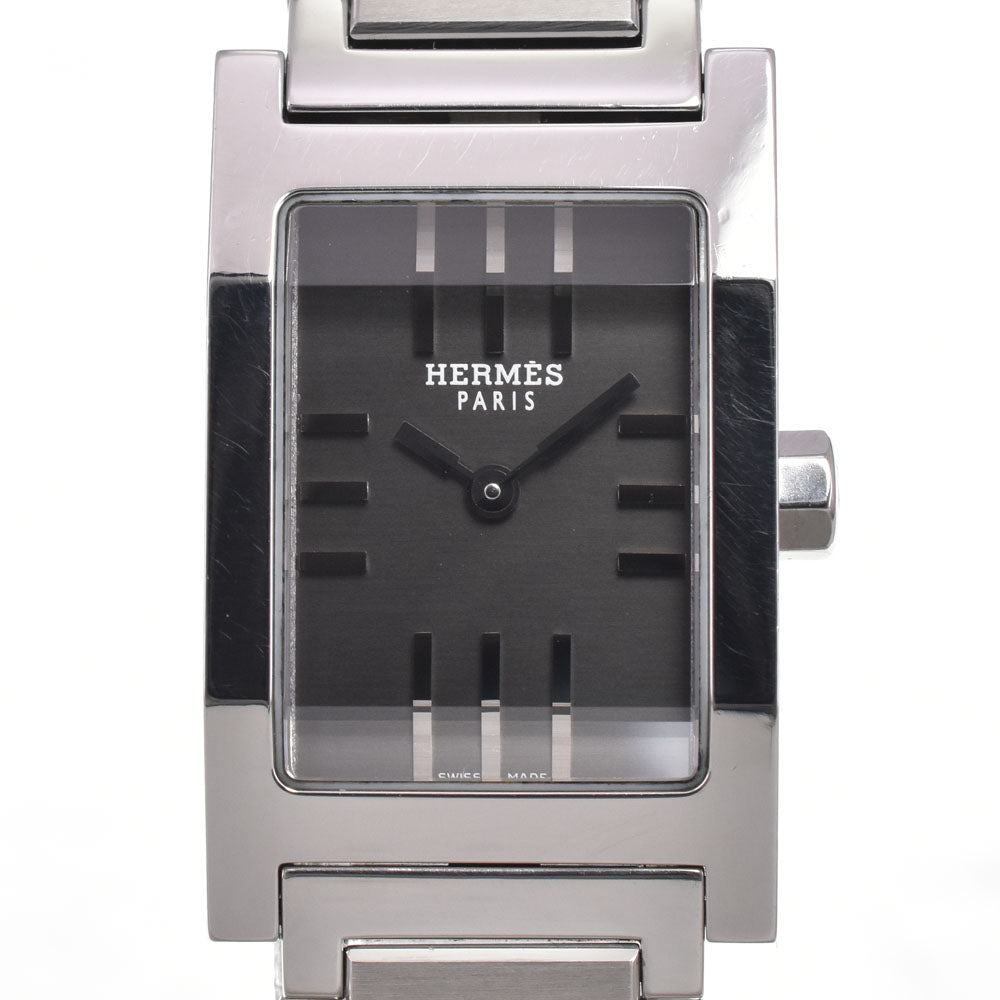 HERMES tandem TA1.210 black Dial Quartz Ladies Watch H#147196