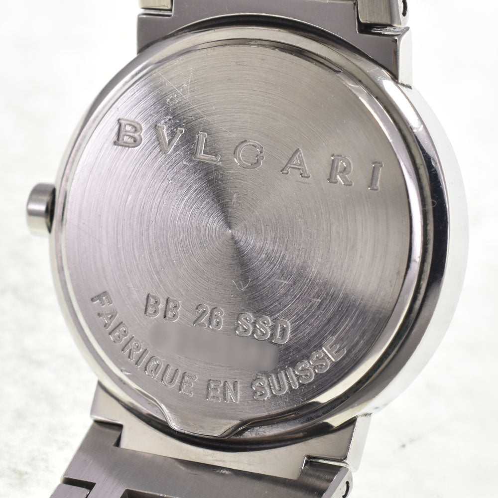 BVLGARI Bvlgari Bvlgari BB26SSD Date black Dial Quartz Ladies
 Watch G#147197