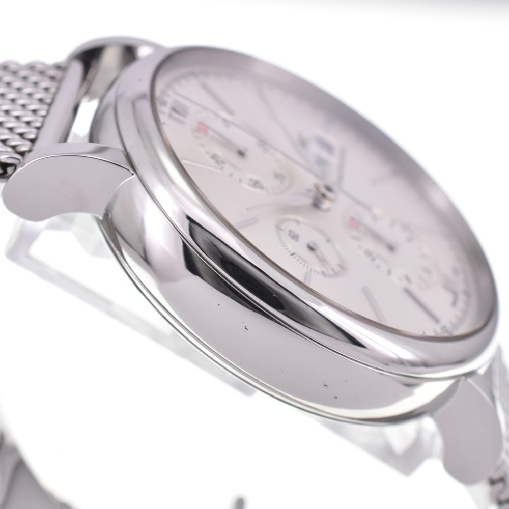 with paper IWC SCHAFFHAUSEN Portofino IW391037 Chronograph day date Silver Dial Automatic Men's
 Watch G#147199