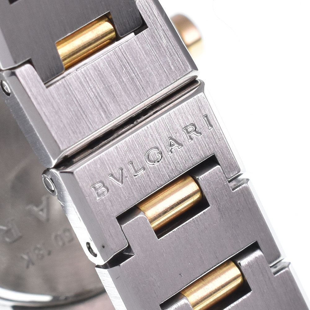 with paper BVLGARI Bvlgari Bvlgari BB23SG Date Stainless Steel / K18YG black Dial Quartz Ladies
 Watch L#147201