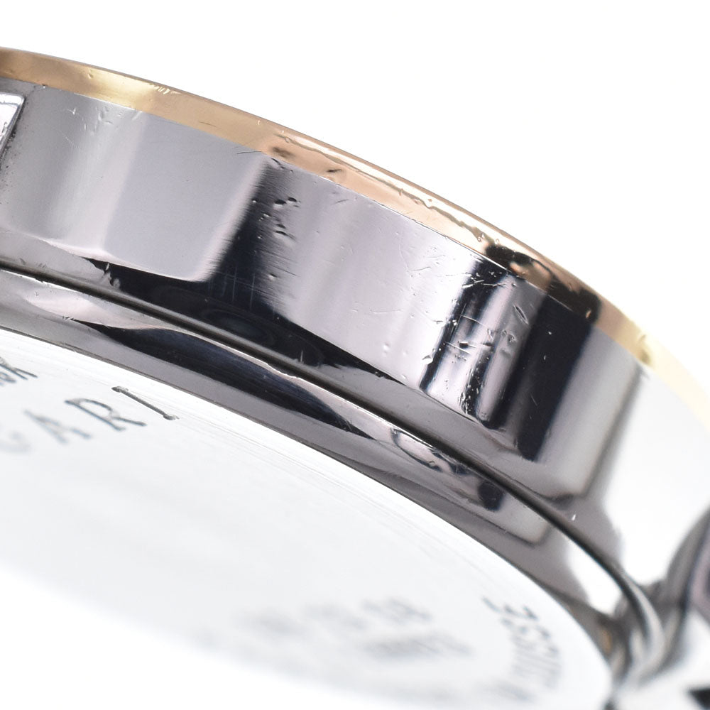 with paper BVLGARI Bvlgari Bvlgari BB23SG Date Stainless Steel / K18YG black Dial Quartz Ladies
 Watch L#147201