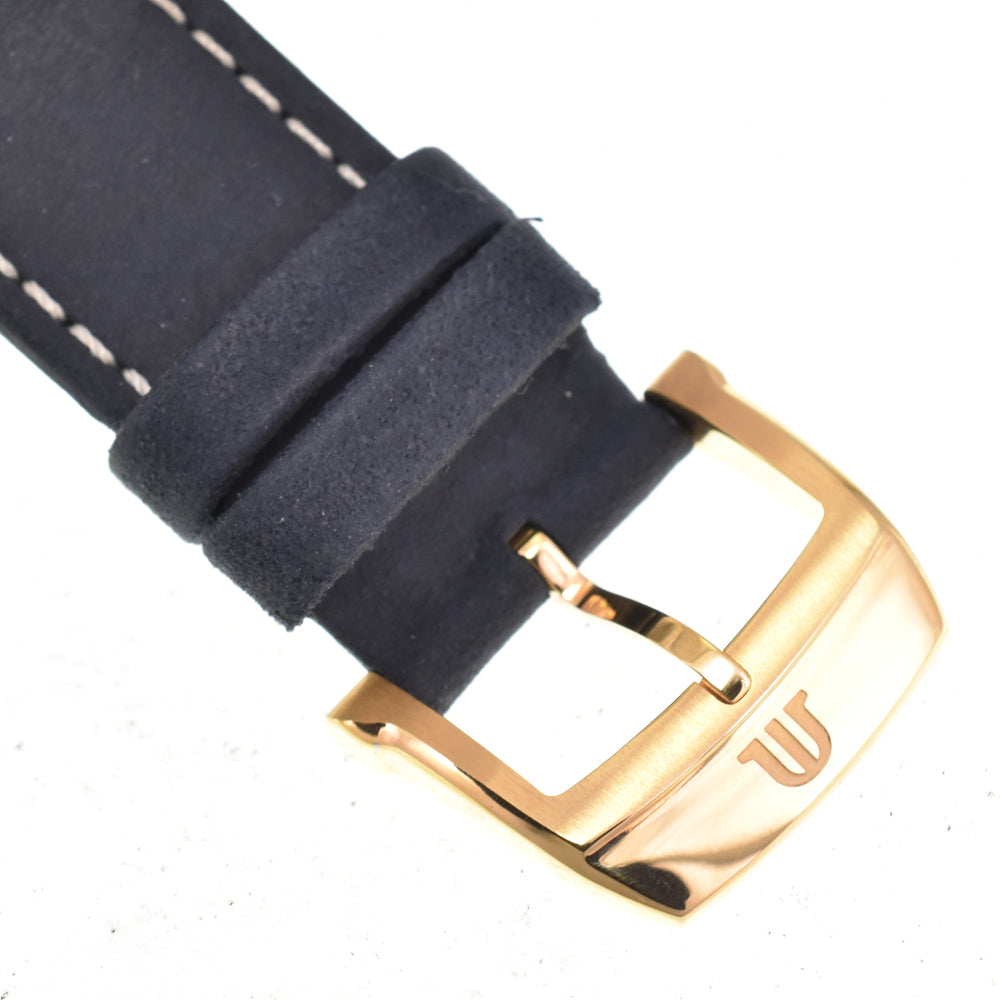 with paper MAURICE LACROIX Icon Bronze AI1028-BRZ01-420-1 500 worldwide limited blue Dial Quartz Men's
 Watch E#147206