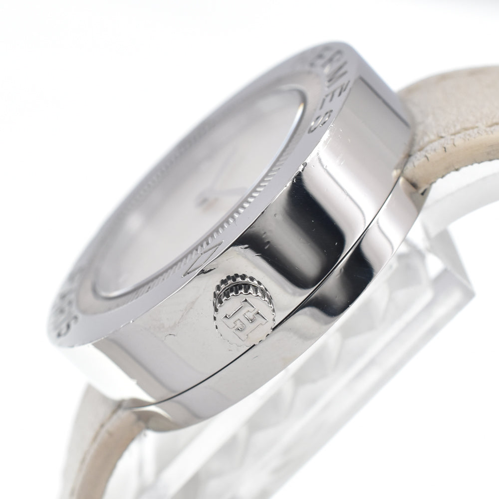 HERMES Pass pass PP1.410 White shell Dial Quartz Ladies
 Watch E#147211