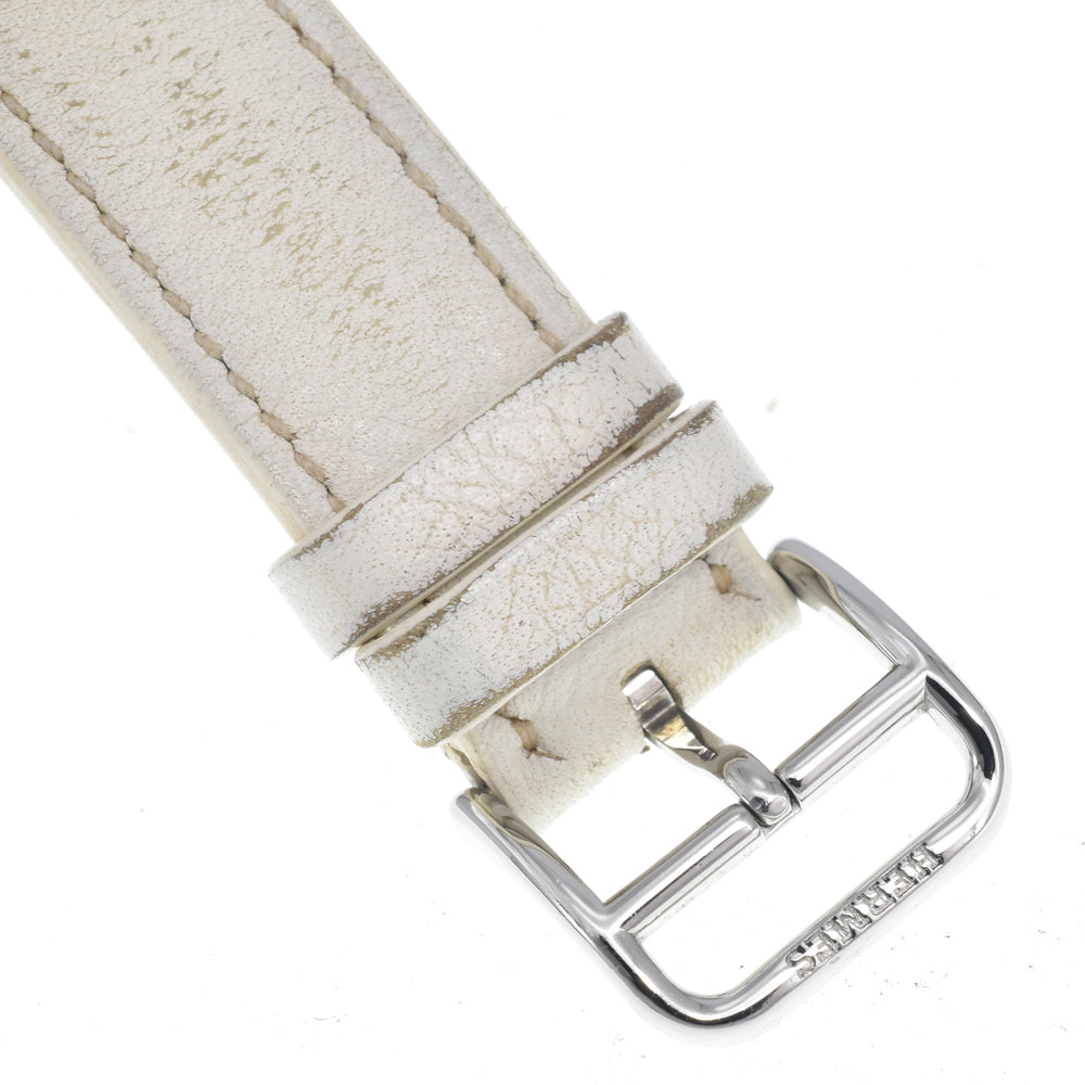 HERMES Pass pass PP1.410 White shell Dial Quartz Ladies
 Watch E#147211