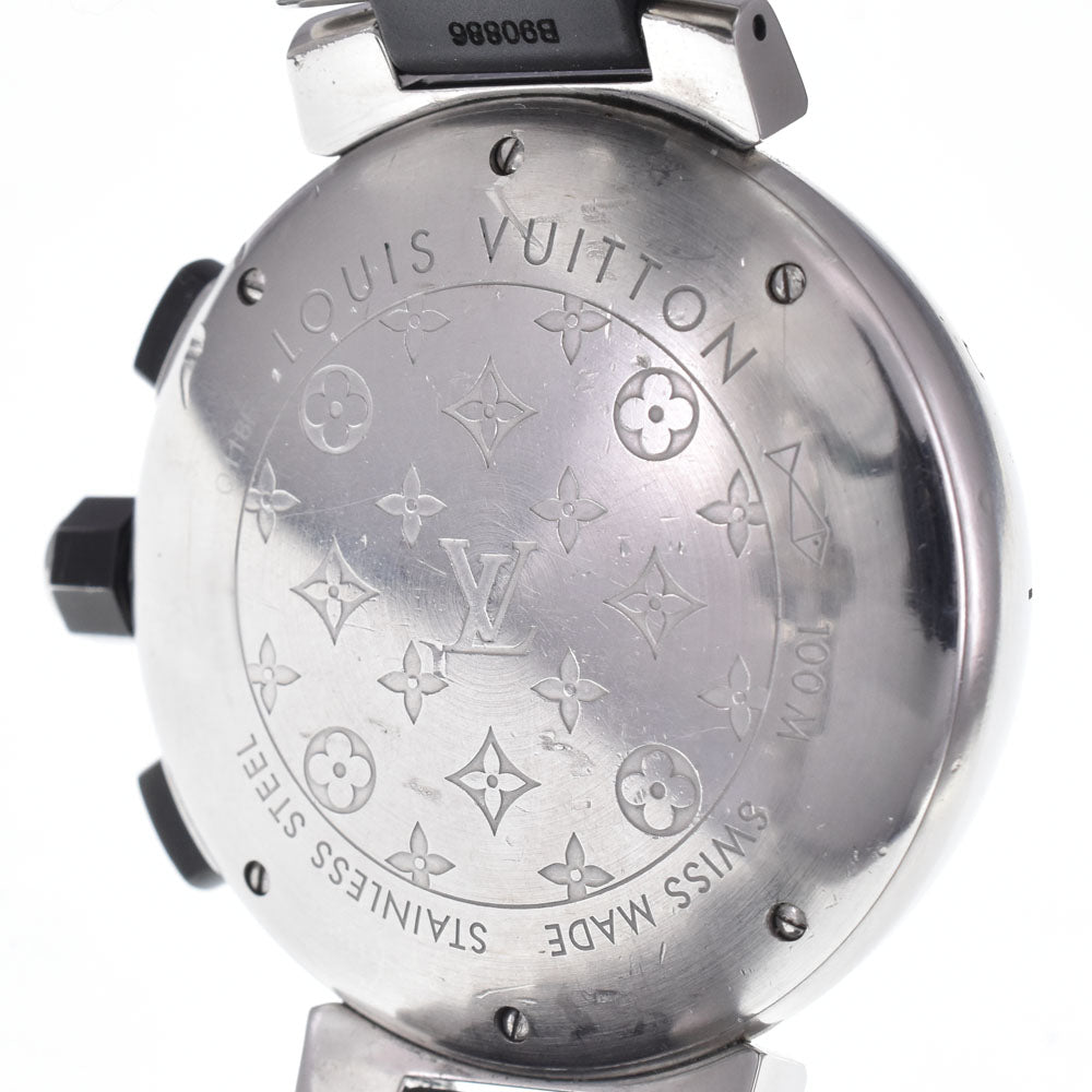 LOUIS VUITTON Tambour in black Q118F Analog&Digital black Dial Quartz Men's
 Watch L#147213