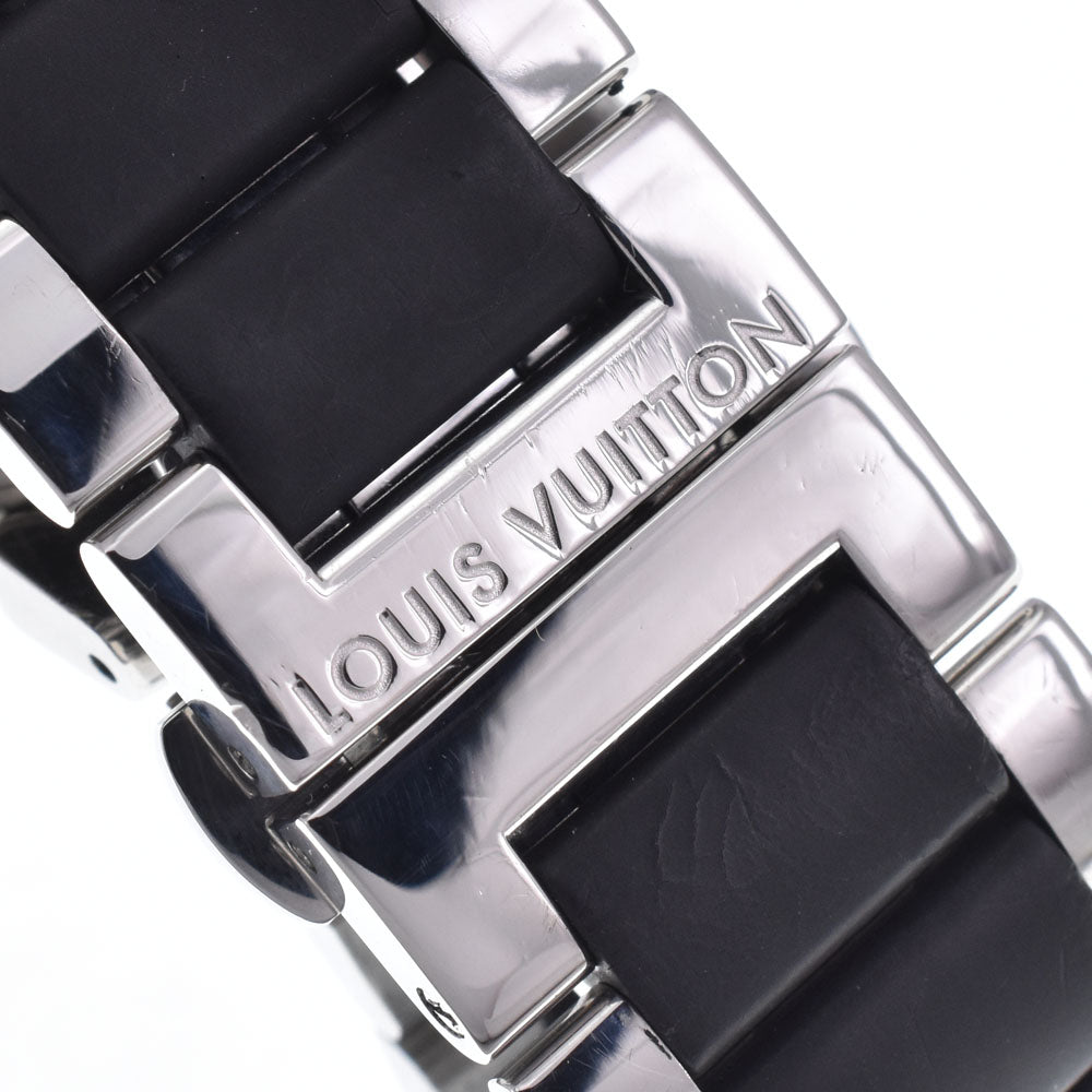 LOUIS VUITTON Tambour in black Q118F Analog&Digital black Dial Quartz Men's
 Watch L#147213