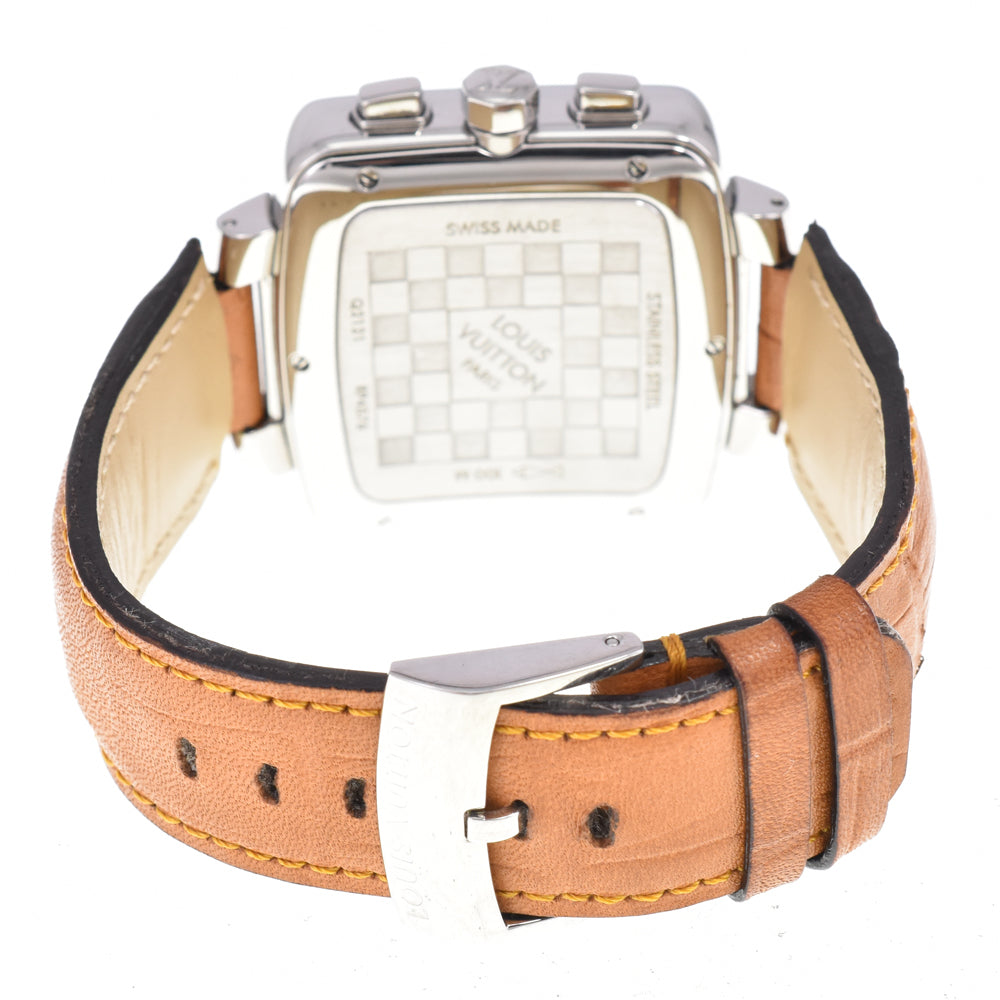 LOUIS VUITTON Speedy Q2121 Chronograph Date Ice blue Dial Automatic Men's
 Watch D#147214