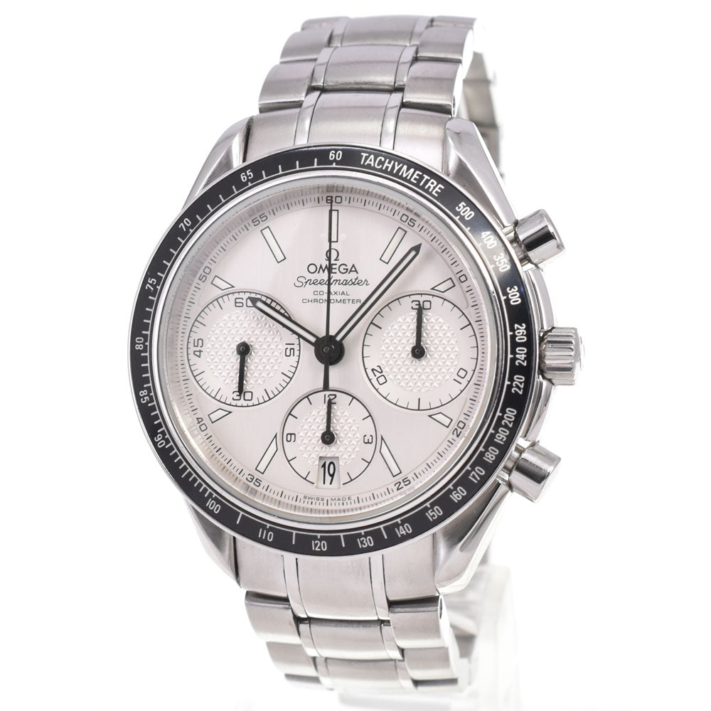 with paper OMEGA Speedmaster Racing 326.30.40.50.02.001 Chronograph Silver Dial Automatic Men's
 Watch D#147219