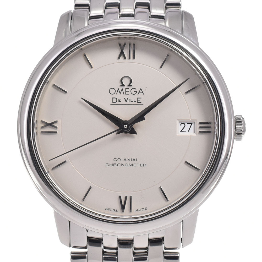 with paper OMEGA De Ville 424.10.37.20.02.001 Date Silva Dial Automatic Men's
 Watch H#147220