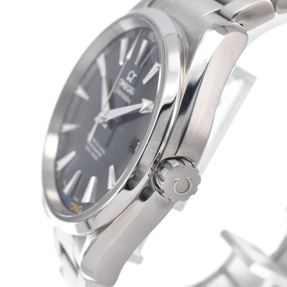 with paper OMEGA Seamaster Aqua Terra 522.10.42.21.03.001 Pyeongchang Olympic Collection blue Dial Automatic Men's
 Watch C#147221