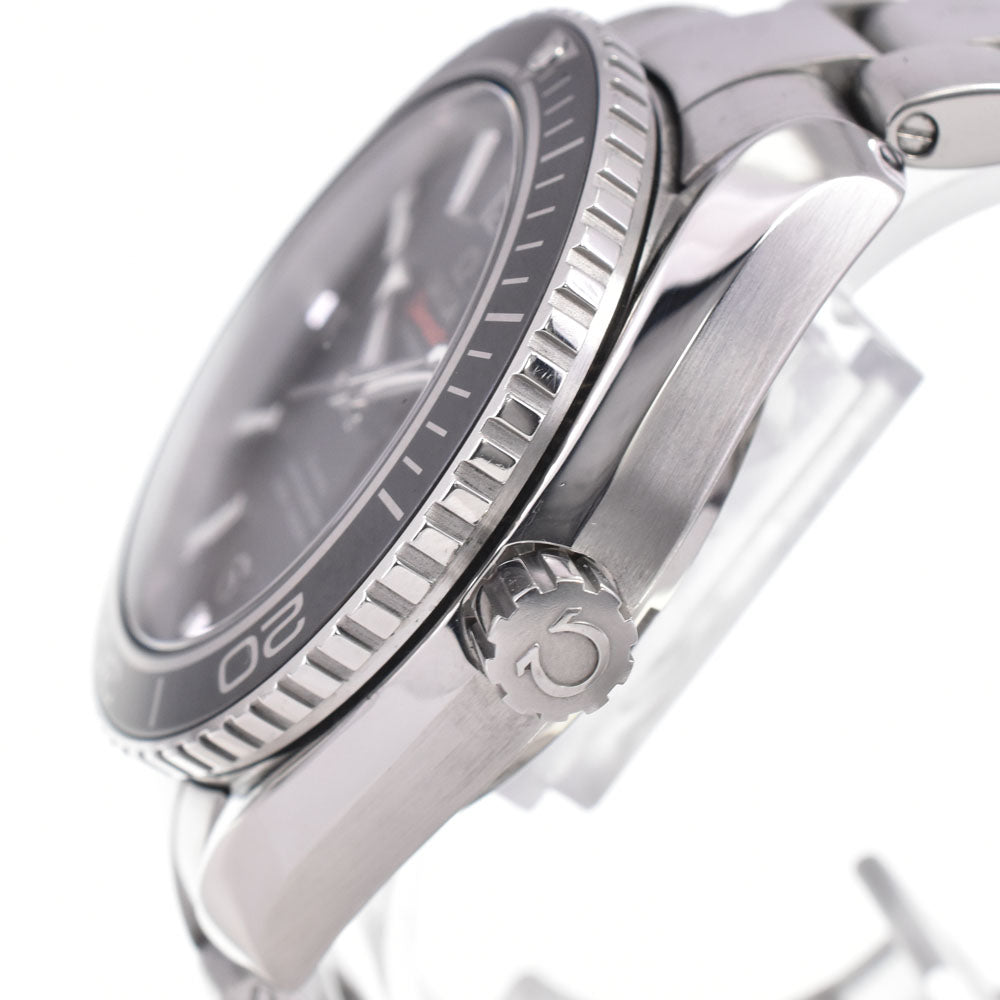 with paper OMEGA Seamaster Planet Ocean 232.30.42.21.01.001 Date black Dial Automatic Men's
 Watch E#147222