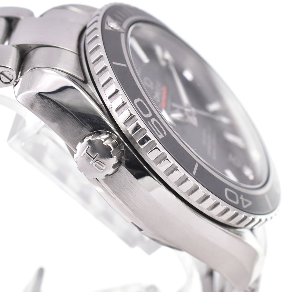 with paper OMEGA Seamaster Planet Ocean 232.30.42.21.01.001 Date black Dial Automatic Men's
 Watch E#147222