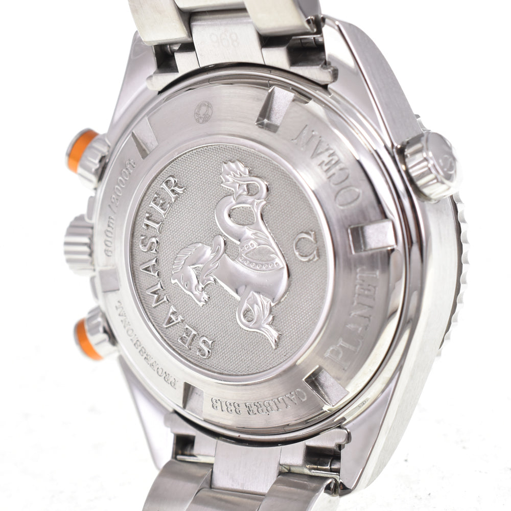 with paper OMEGA Seamaster Planet Ocean 222.30.38.50.01.002 black Dial Automatic Unisex
 Watch D#147223