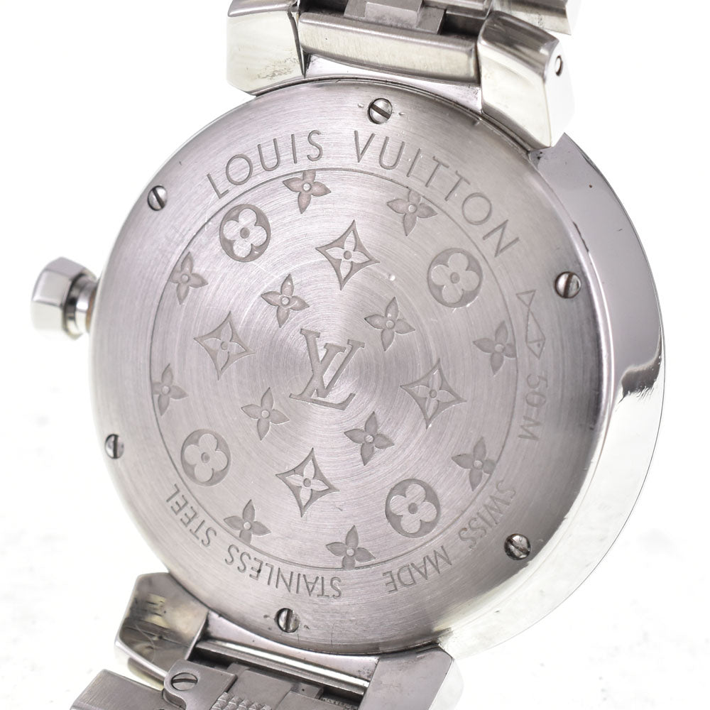 LOUIS VUITTON Tambour Slim MM Q13MJZ 8P diamond white Dial Quartz Ladies
 Watch E#147227