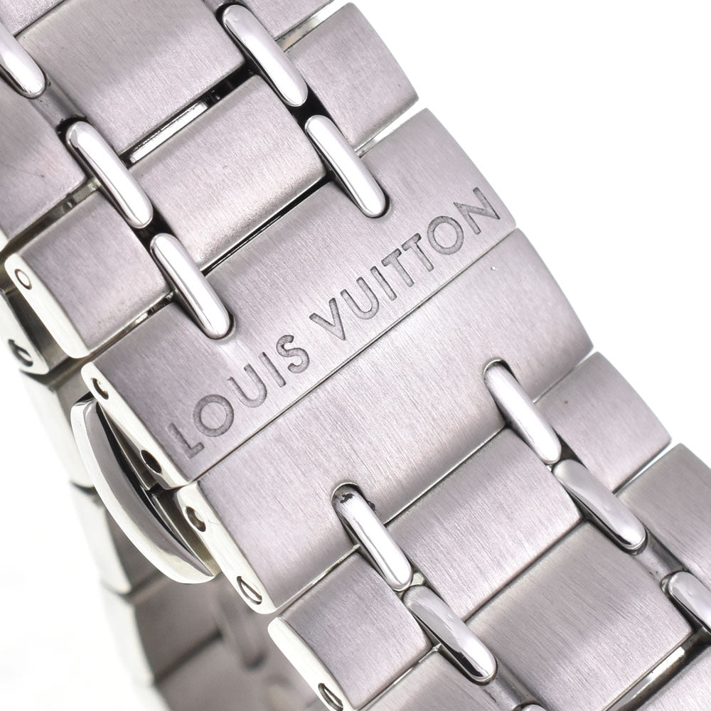 LOUIS VUITTON Tambour Slim MM Q13MJZ 8P diamond white Dial Quartz Ladies
 Watch E#147227