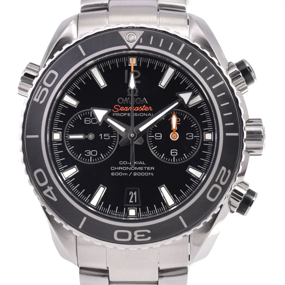 with paper OMEGA Seamaster Planet Ocean 232.30.46.51.01.001 Chronograph black Dial Automatic Men's
 Watch E#147229