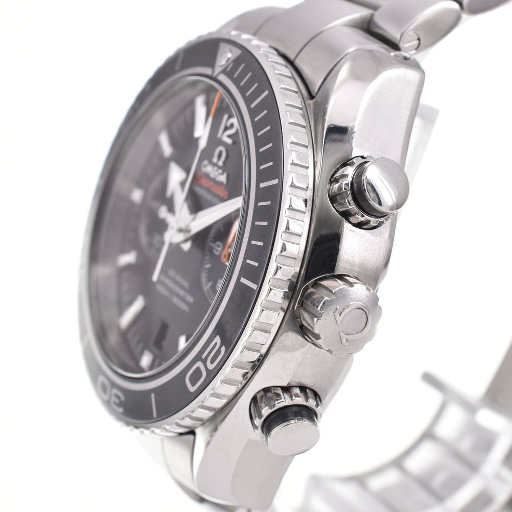 with paper OMEGA Seamaster Planet Ocean 232.30.46.51.01.001 Chronograph black Dial Automatic Men's
 Watch E#147229
