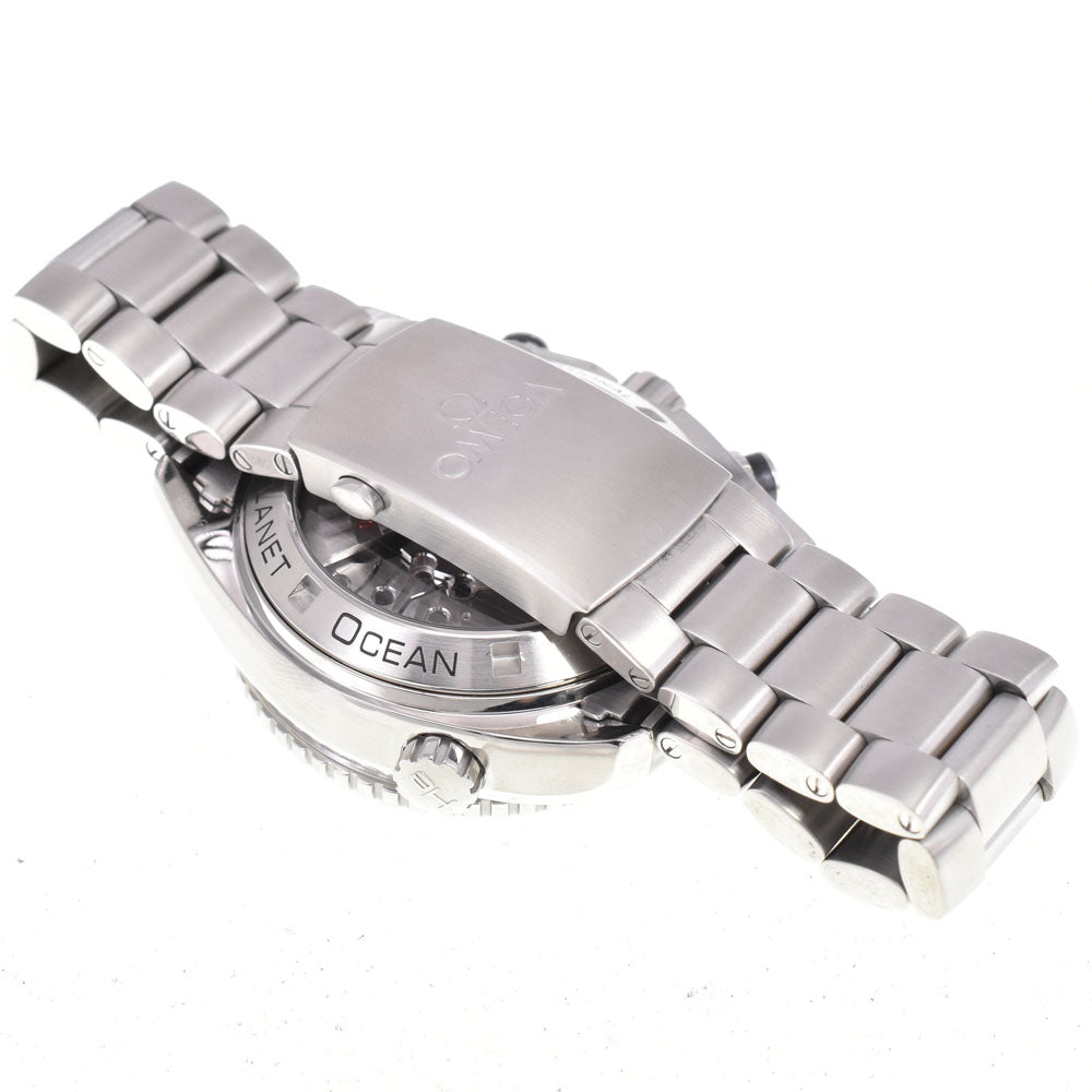 with paper OMEGA Seamaster Planet Ocean 232.30.46.51.01.001 Chronograph black Dial Automatic Men's
 Watch E#147229