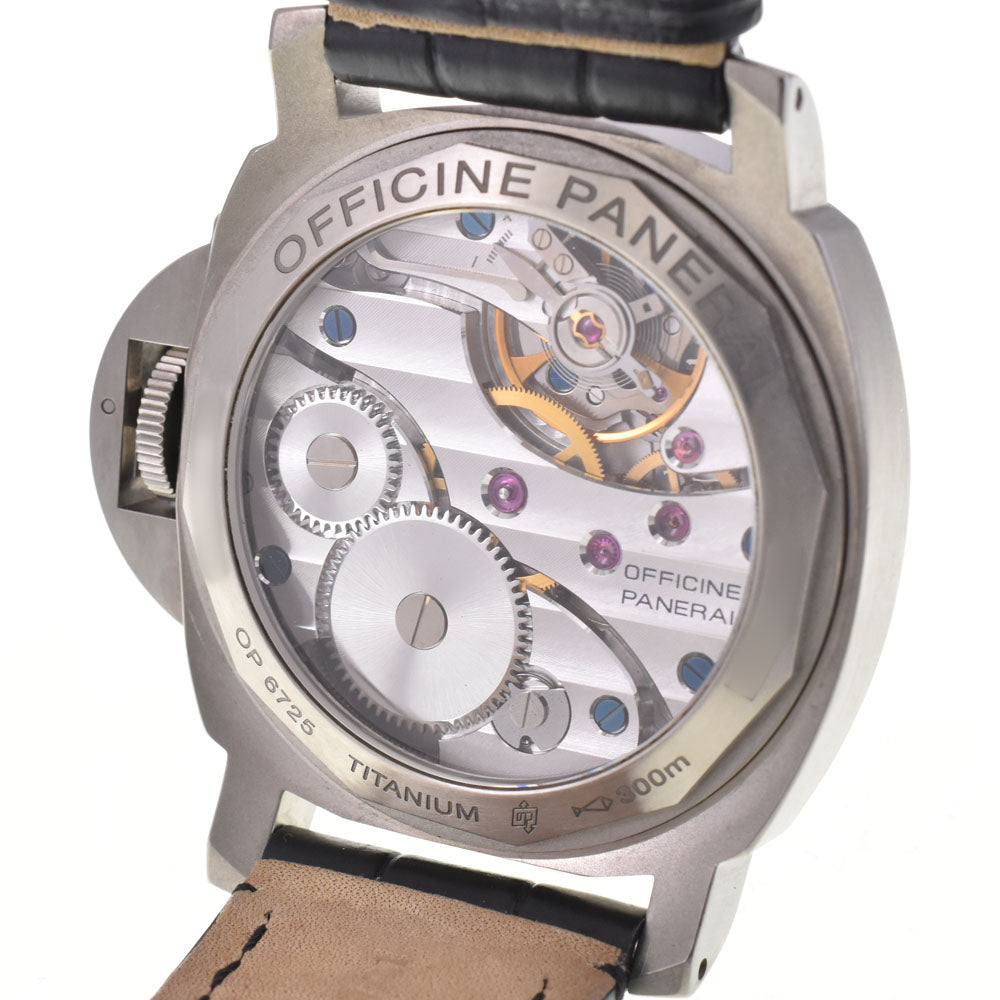 with paper PANERAI Luminor Marina PAM00177 Small second black Dial Hand Winding Men's
 Watch G#147230