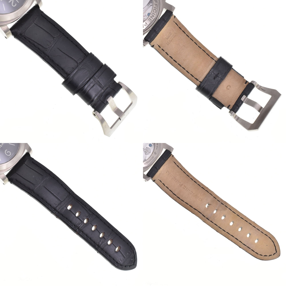 with paper PANERAI Luminor Marina PAM00177 Small second black Dial Hand Winding Men's
 Watch G#147230