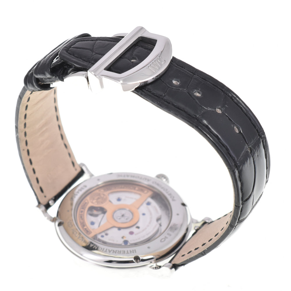 with paper IWC SCHAFFHAUSEN Portofino Automatic 37 IW458603 12P diamond gray Dial Automatic Men's
 Watch D#147231