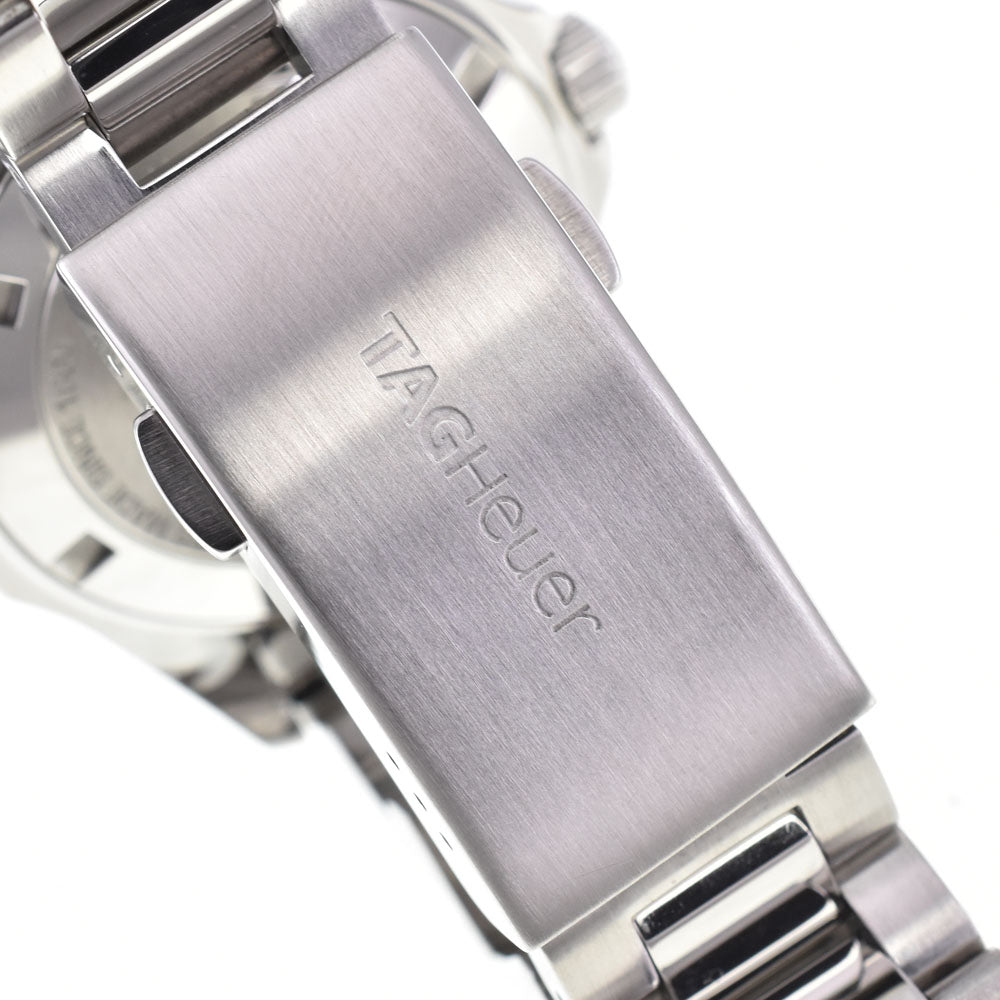 TAG HEUER Aqua racer WAY131N Diamond Bezel Blue shell Dial Quartz Ladies
 Watch D#147233