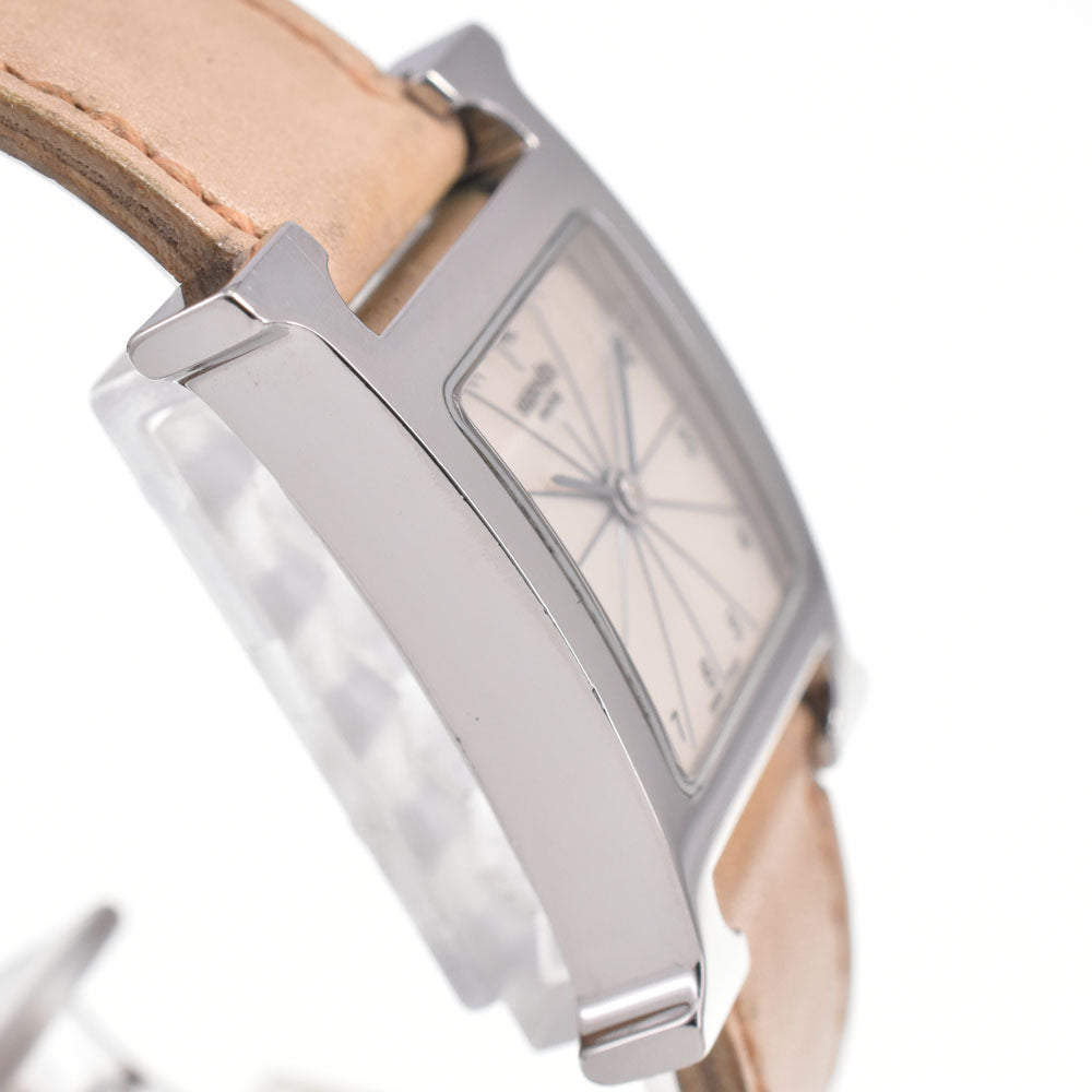 HERMES H watch HH1.210 Ivory Dial Quartz Ladies
 Watch G#147236