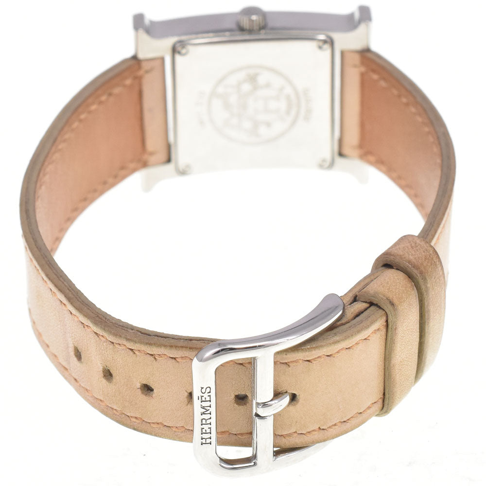 HERMES H watch HH1.210 Ivory Dial Quartz Ladies
 Watch G#147236