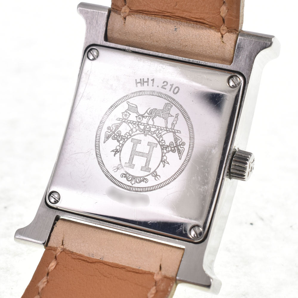 HERMES H watch HH1.210 Ivory Dial Quartz Ladies
 Watch G#147236