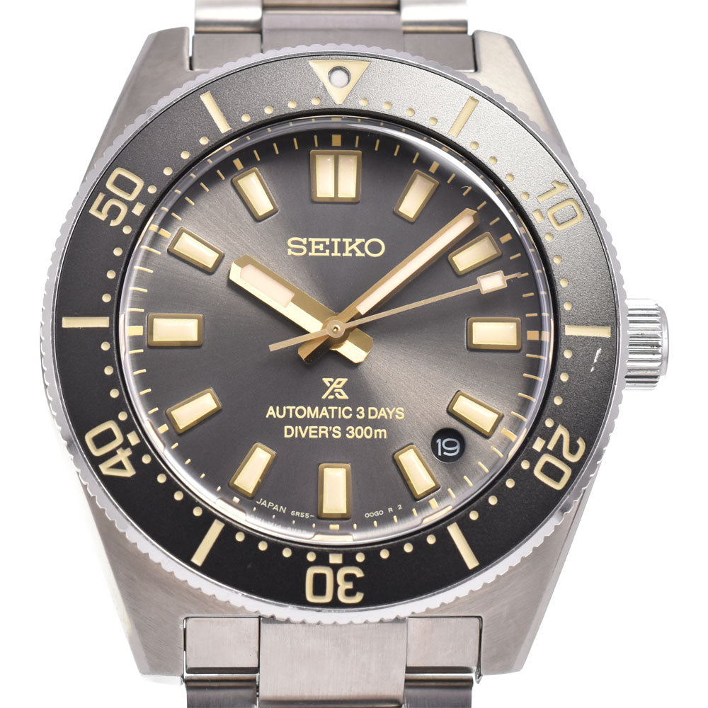 with paper SEIKO Prospex Diver Scuba SBDC199/6R55-00G0 100th anniversary model gray Dial Automatic Men's
 Watch D#147239